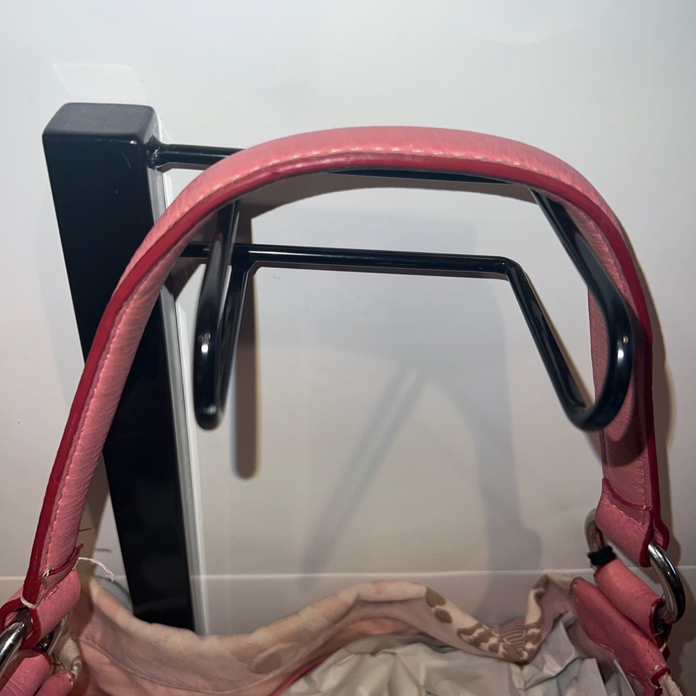 Vintage Pink Juicy Couture Purse Satchel Bag Wordy y2k preloved - Picture 11 of 11